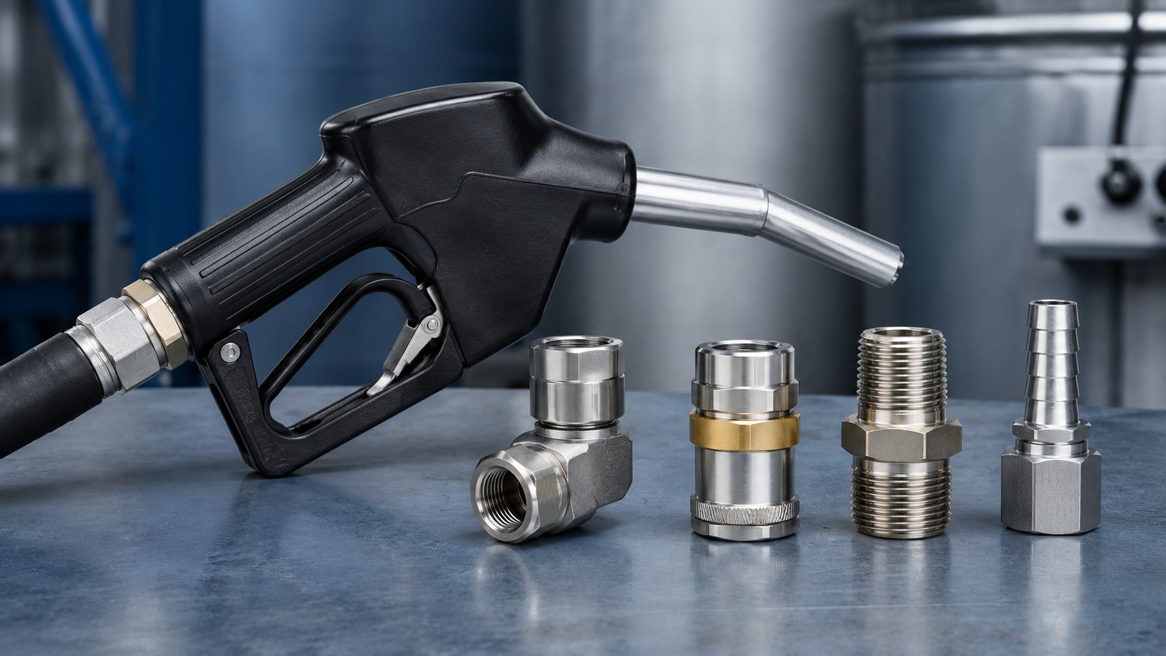 Pistolet de distribution et raccords